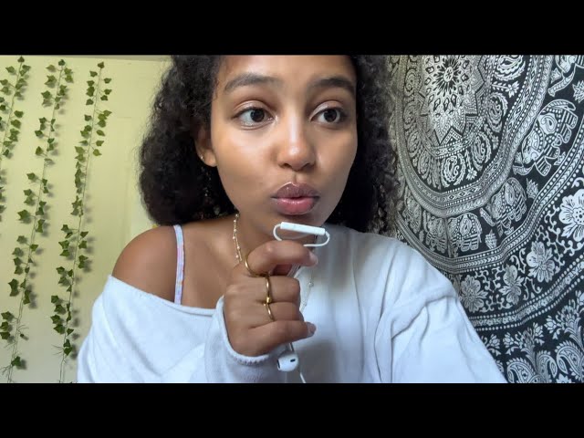 ASMR MOUTH SOUNDS AND WHISPERING
