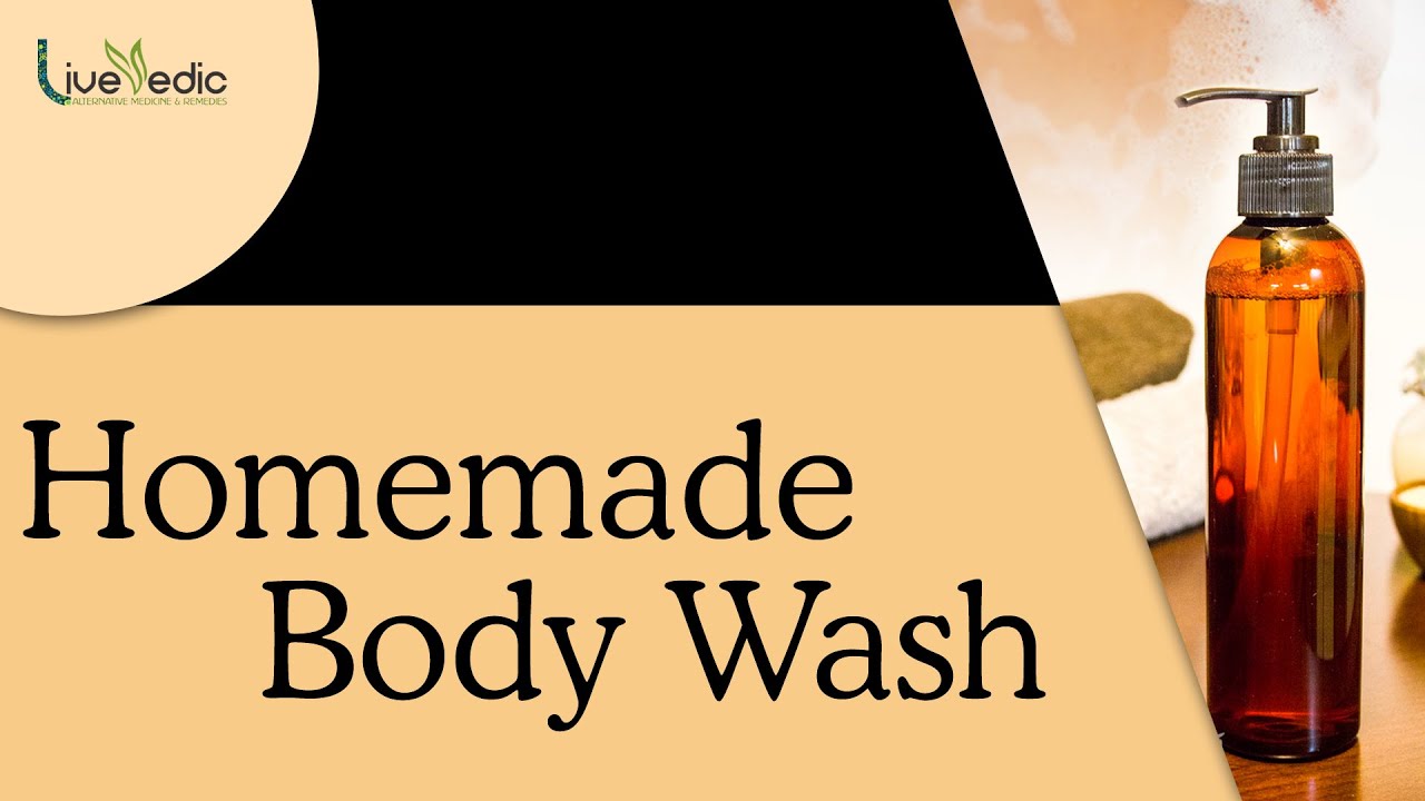 How To Make Homemade Body Wash DoItYourself YouTube