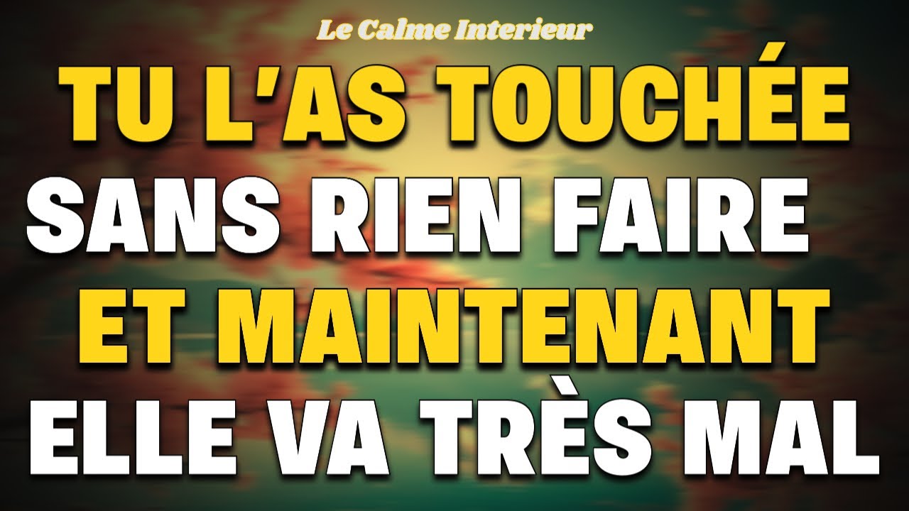 Tu penses que tout va bien… pourtant cette personne va très mal à cause de to