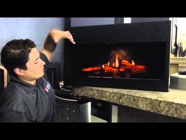 Dimplex Opti-V Solo Linear Electric Built In Fireplace Product Review -  YouTube