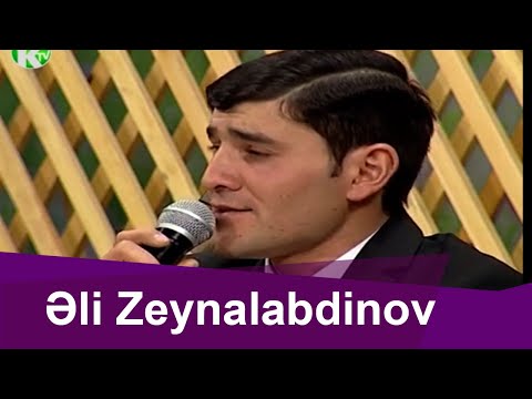 Əli Zeynalabdinov fərqli bir tərzdə--muğam ifası ilə