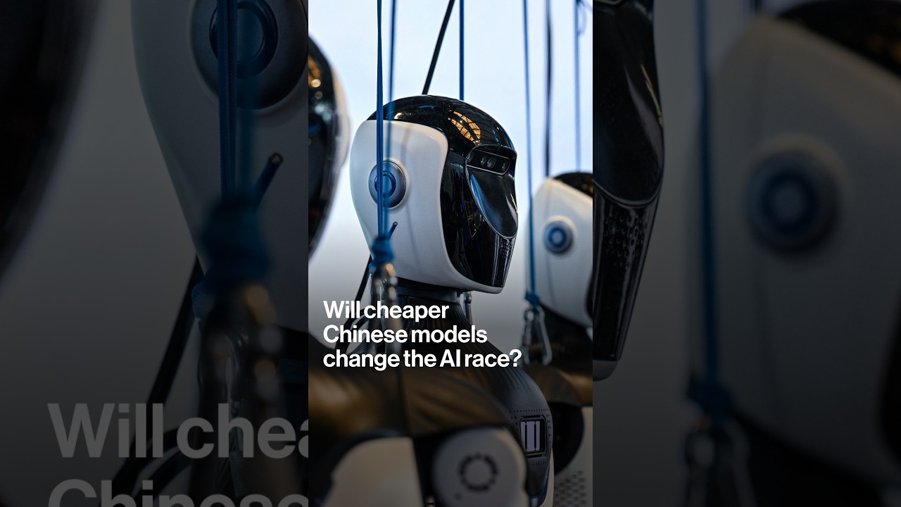 Will cheaper Chinese models change the AI race? #shorts #china #ai thumbnail
