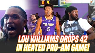 Lou Will Drops 44 In Heated Matchup Aebl Summer Basketball League Championship