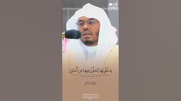 جَنّتُ عَدنٍ يَدخُلُونهَا | نعيم أبدي، وكرامات مُعدّة من صنع الوهاب! | سورة فاطر للشيخ #ياسر_الدوسري