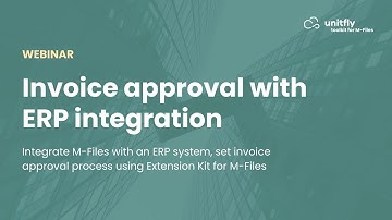 [Webinar] Invoice Approval with ERP Integration