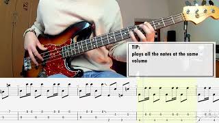 YMCA - Village People BASS COVER + PLAY ALONG TAB + SCORE screenshot 4