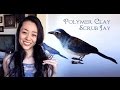 Sculpting A Polymer Clay Scrub Jay (Time-lapse)