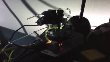 Raspberry Pi Lego case with laser action