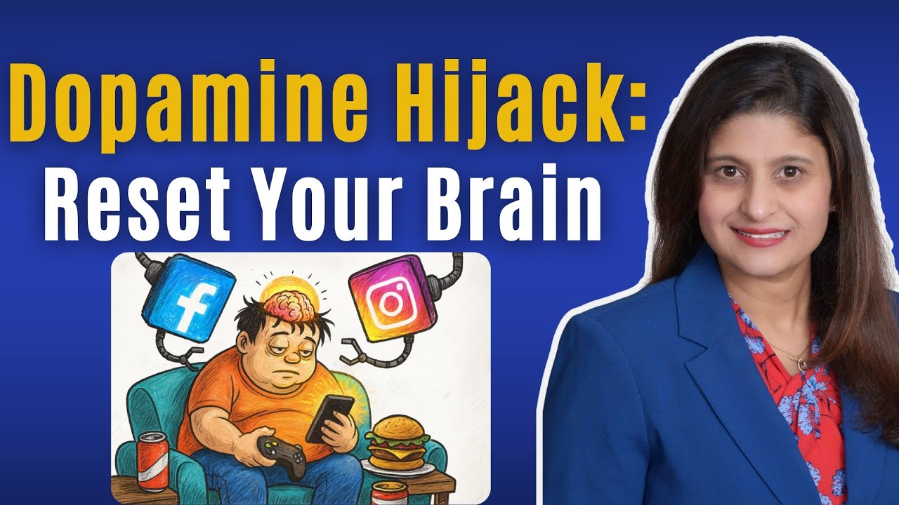 Дофаминовый захват | Как перезагрузить и перенастроить свой мозг | Доктор Сайеда Куадри