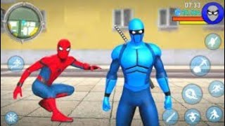 Blue ninja superhero game  Blue ninja best - Android games screenshot 5