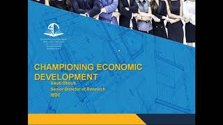 Inside Championing Economic Development  & 2019 #EconDevWeek Primer