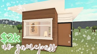 Building a 2k House in Bloxburg! *NO GAMEPASS* 1 Story Build