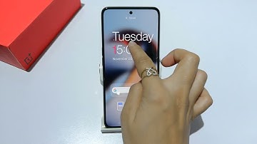 How to set clock on home screen in oneplus 11R,115g | Home screen pe clock set kaise kare