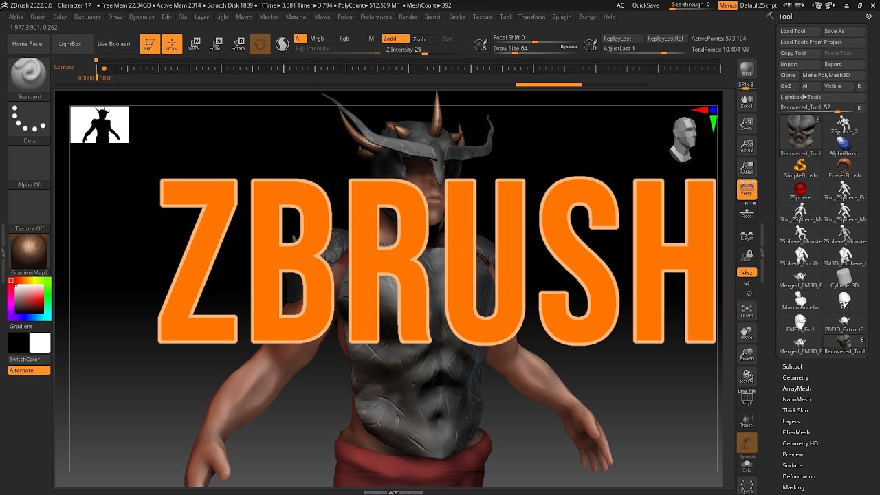 install zbrush