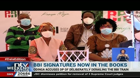 BBI: Raila accuses DP Ruto of deliberately trying to derail referendum process