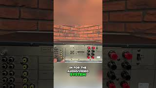 Vintage Hi-Fi Audio System: Inputs, Outputs & More Explained #shorts