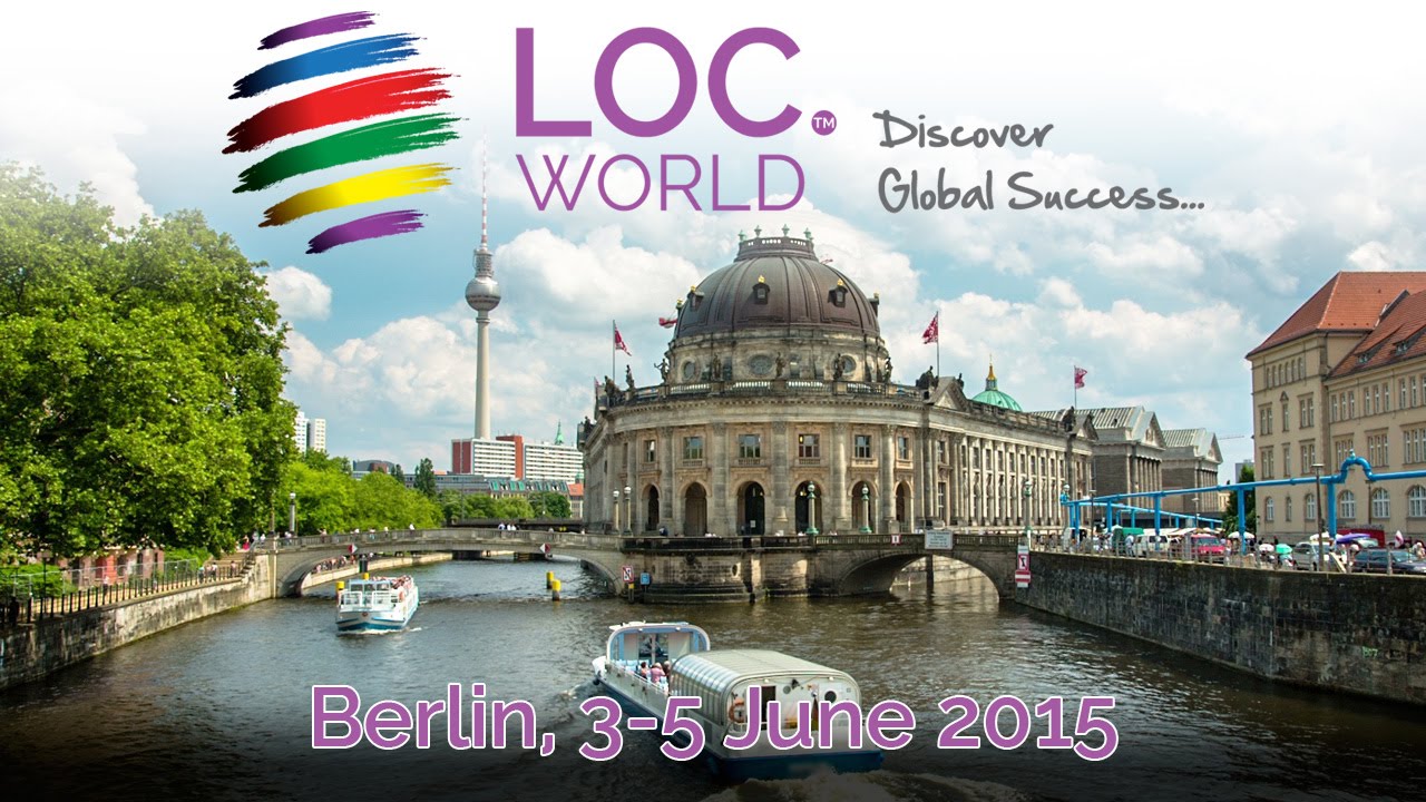 LocWorld 28: Berlin, 3-5 June 2015 - YouTube