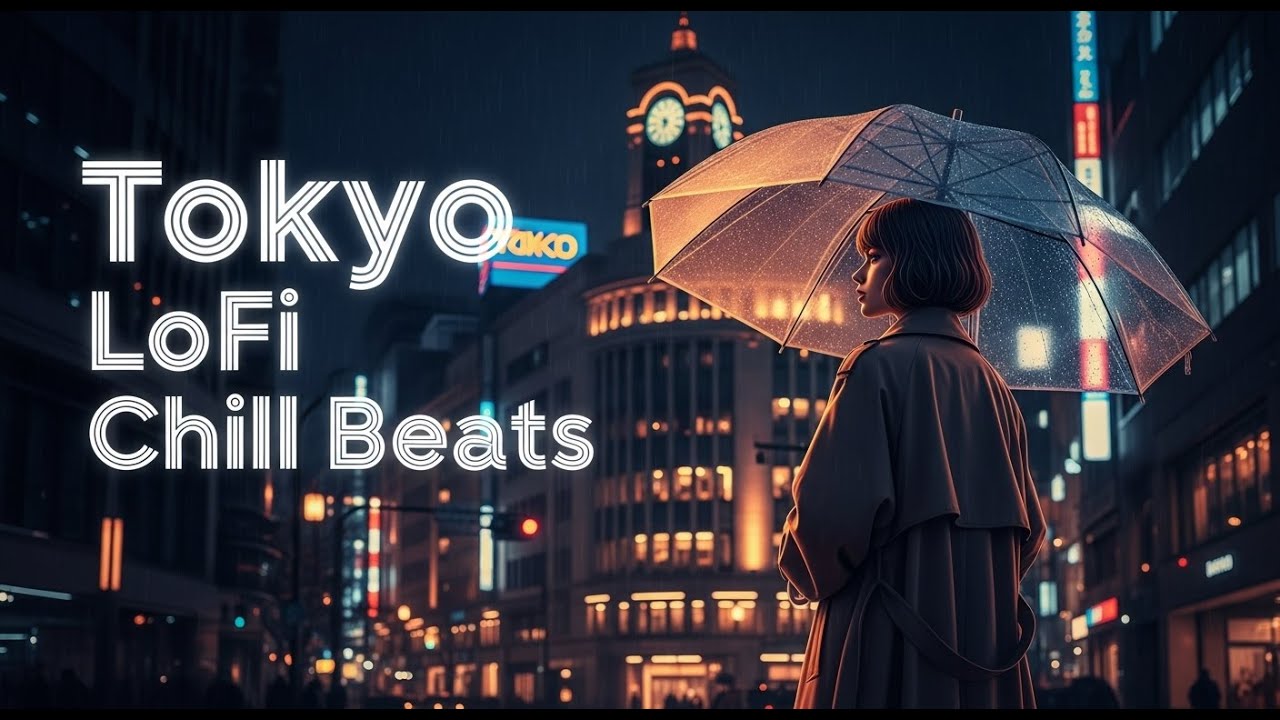 🔴 Tokyo Lofi Chill Beats – 夜の街で聴く穏やかな音楽 (Relaxing Night Vibes in Tokyo)