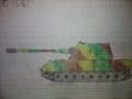 Как нарисовать танк Е100 / How to draw a tank E100