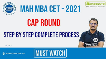 MAH MBA CET - 2021 | CAP ROUND - COMPLETE STEP BY STEP PROCESS - Fill it Now - Must Watch Video..