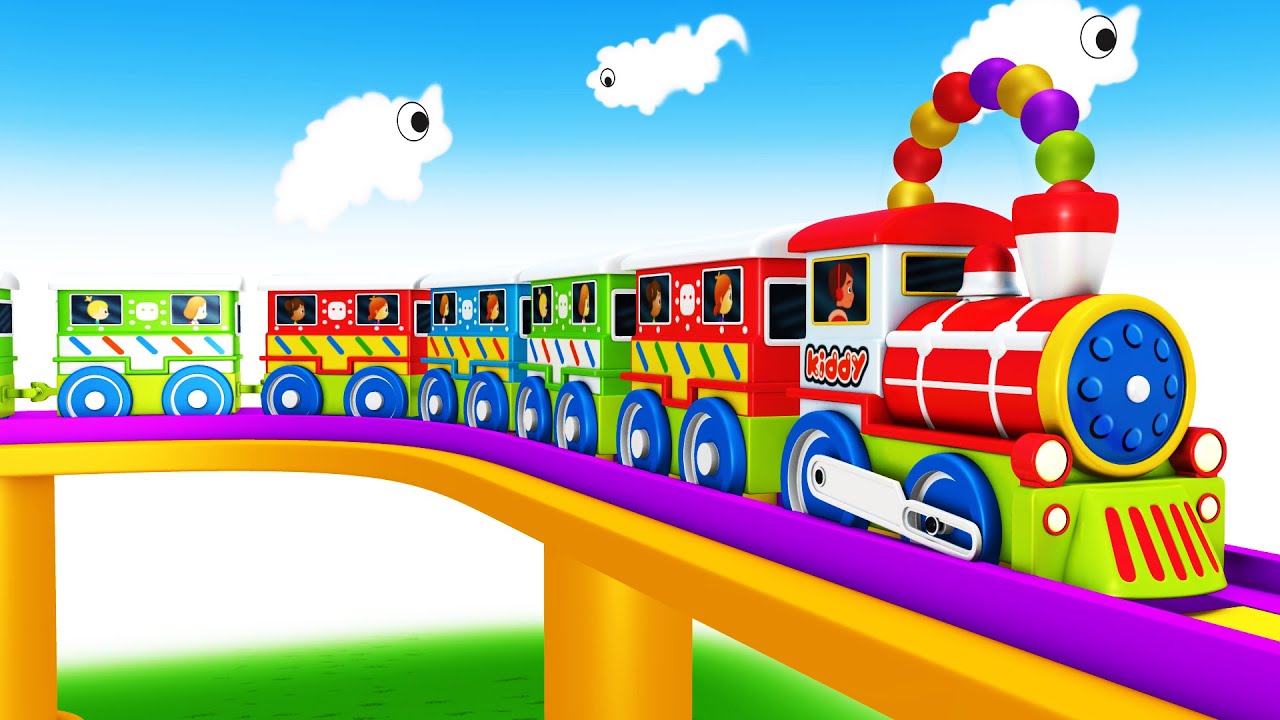 Choo Choo Toy Train toy Factory Cartoon for Kids - Kids Videos for Kids  Cartoon - YouTube