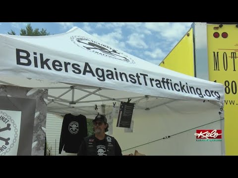 Bikers Against Trafficking make their presence known at this year's Sturgis Rally