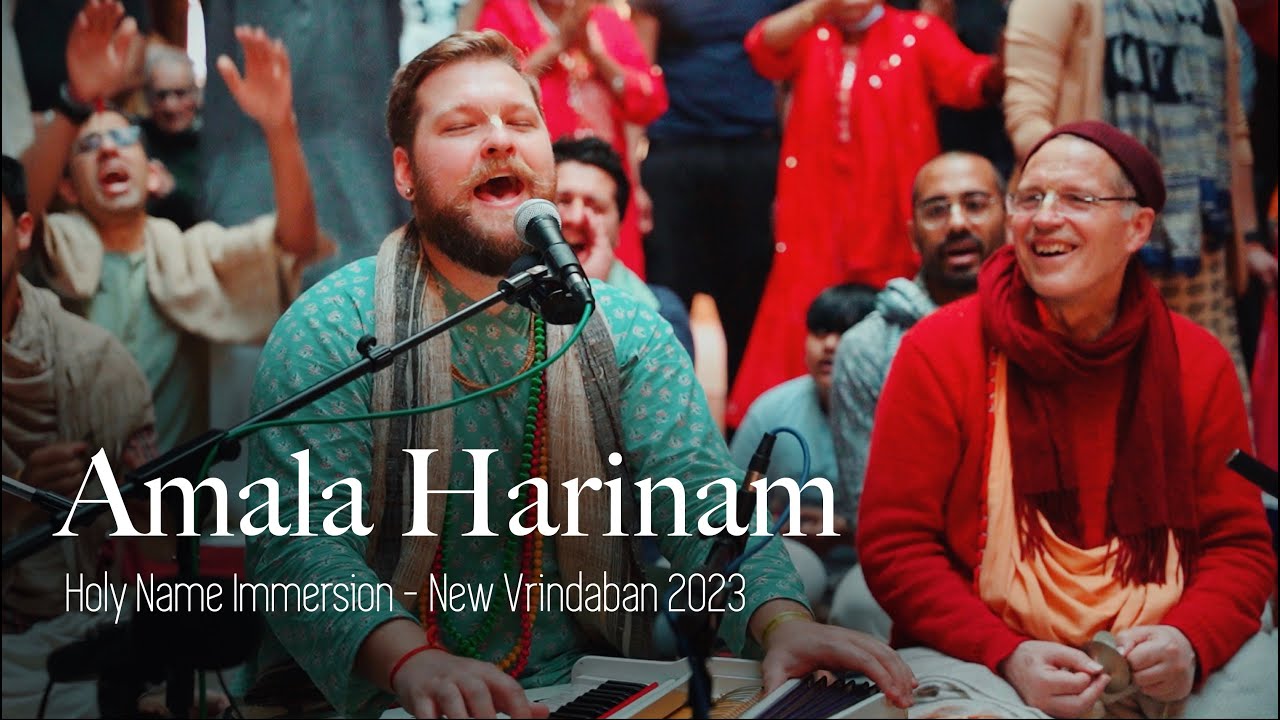 Amala Harinam   Holy Name Immersion 2023   New Vrindaban