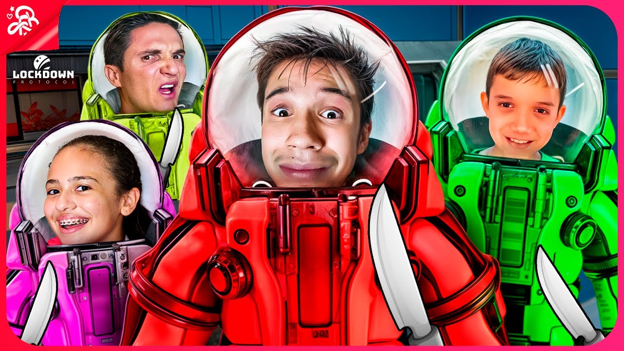 TODO MUNDO É IMPOSTOR NO LOCKDOWN PROTOCOL😨