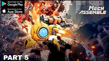 Mech Assemble Zombie Swarm - Gameplay (Android/iOS) | Part 5