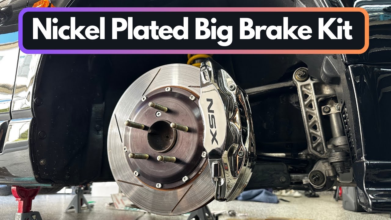 BLING! Custom Nickel Plated NSX Big Brake Kit - YouTube