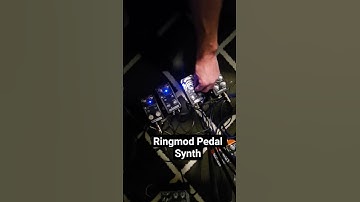 Ringmod synth with some other pedals I made. #diypedals #ringmod #fuzz #phaser