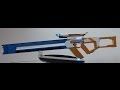 Custom-Build: BORDERLANDS Style Sniper Rifle (incl. Dual burning lasers demo!)