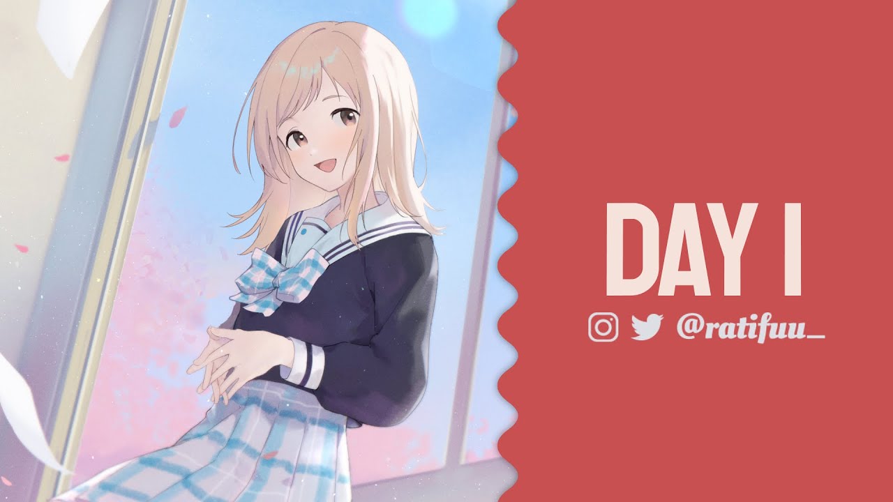 100 Days Drawing Challenge Stream - DAY 1 - YouTube