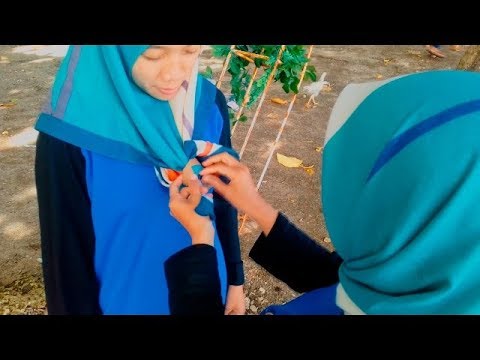 Cara Mengikat Kerudung dengan cepat dan mudah, tampil modis tanpa pakai bros.