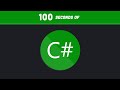 C# in 100 Seconds