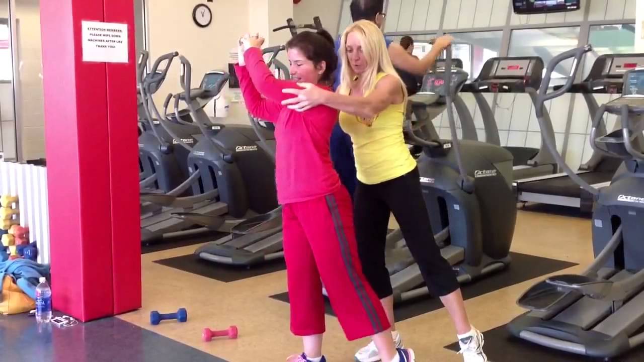 Cindy Fox Fitness Abdominal Exercises Done Standing YouTube