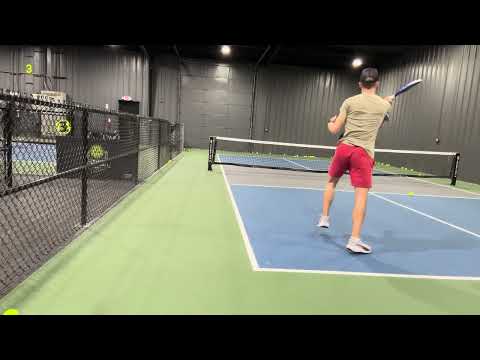Training with Matt Ouano up in Concord Pickleball.  Actually learning some technique