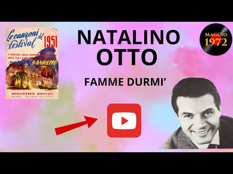 Natalino Otto canta