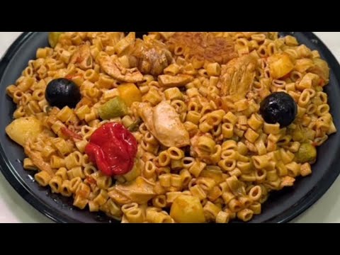 الذ كبسة مكرونة بالدجاج بقدر الضغط لاتفوتكم سناب ابو سليمان