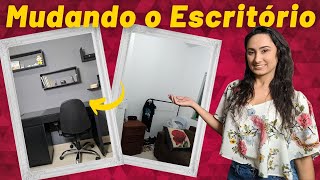 Decorando o Home Office | Pintando a parede