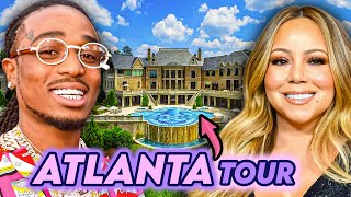10 Celebrities Who Live In Atlanta | Quavo, Julia Jones, Mariah Carey & More