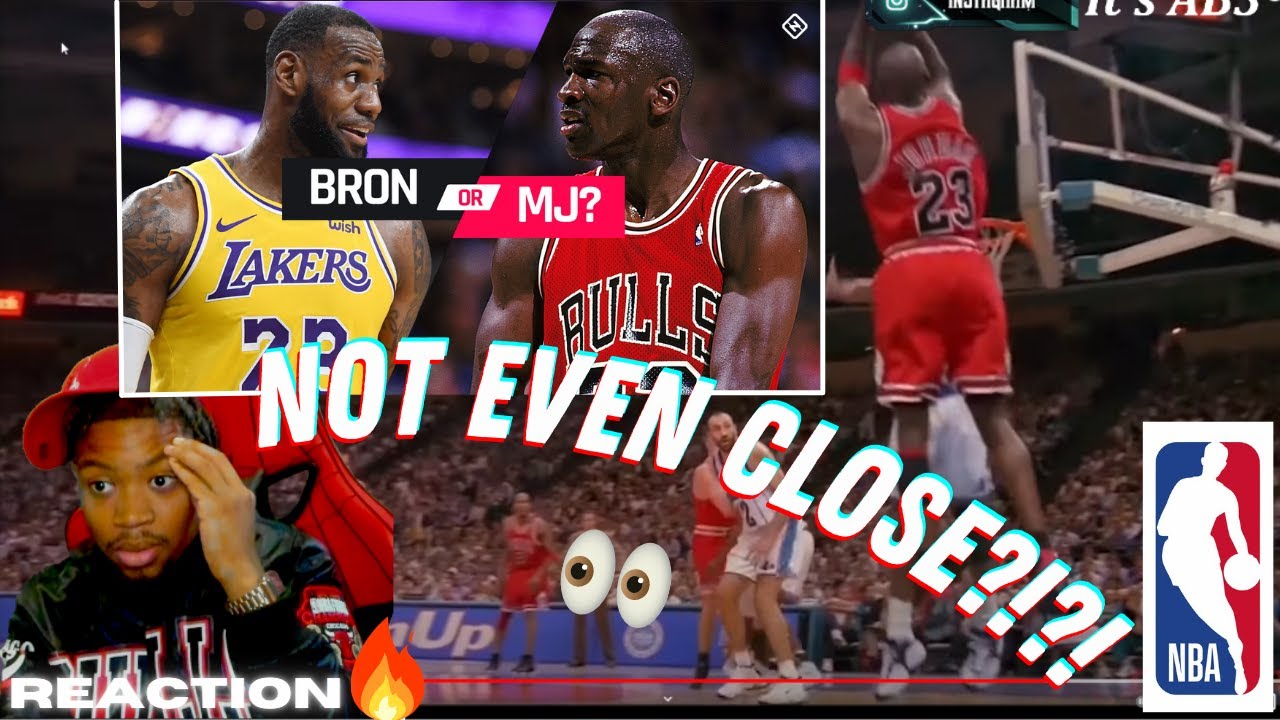 🔥MJ THE GOAT...IT'S OVER!! Jordan Fan Reacts To | MJ Vs Lebron | The ...