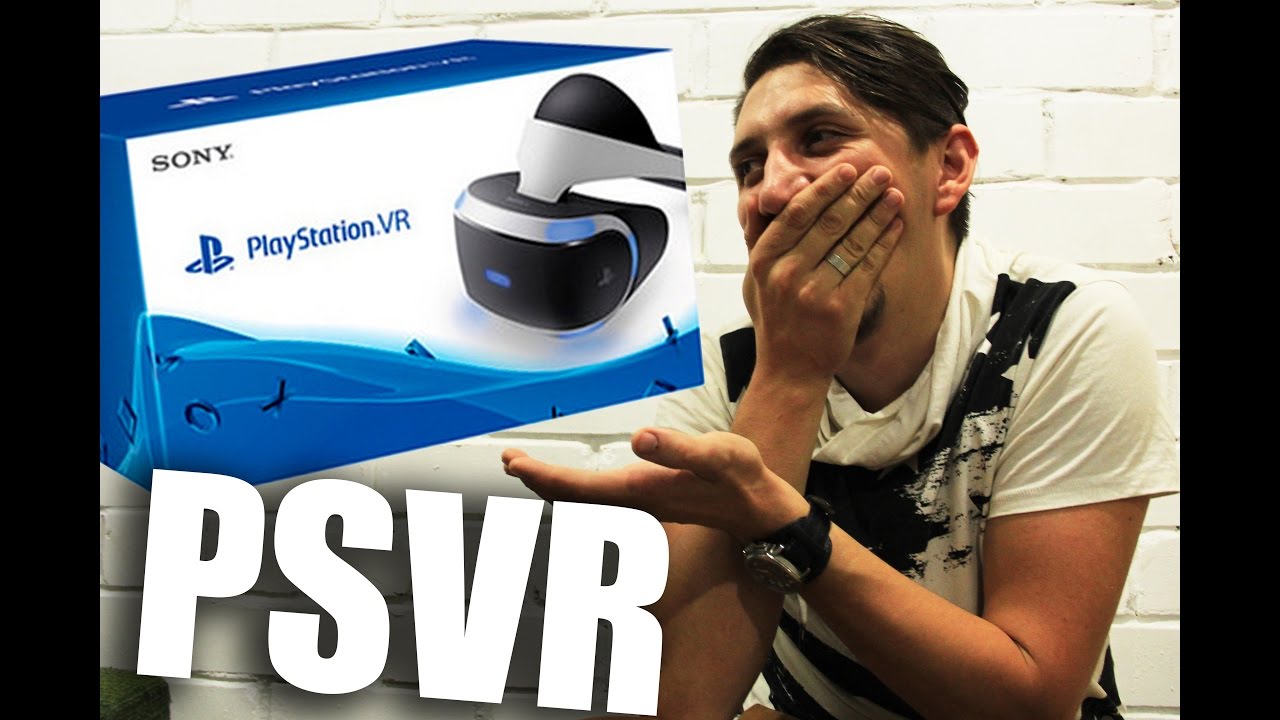 Первый взгляд на Playstation VR, обзор, распоковка, тесты.