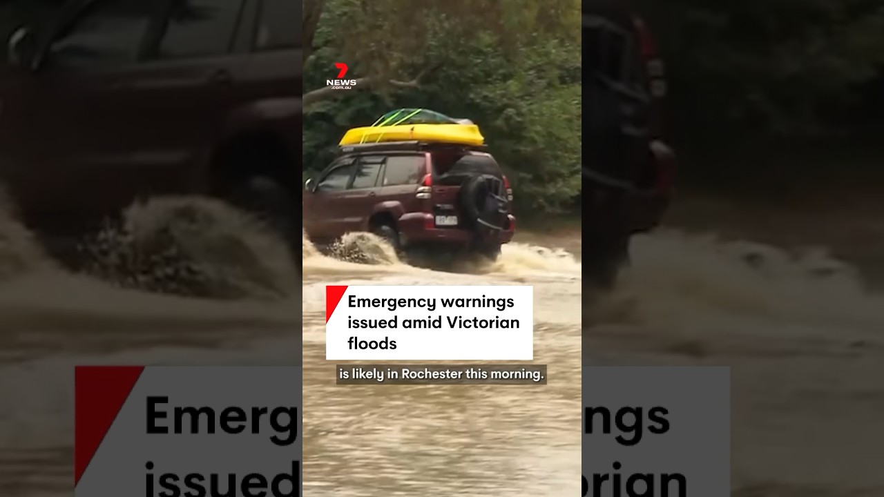 Emergency warnings issued amid Victorian floods