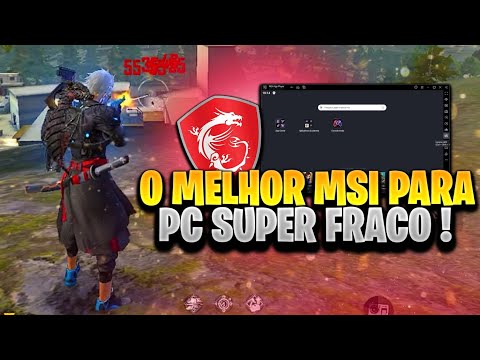 MSI 5 PARA PC FRACO +240 FPS 🖥️🖱️⚡ 2GB DE RAM 🔥 ATUALIZADO SEM PLACA DE VIDEO 😱