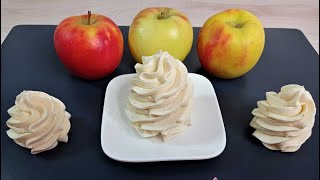 STABLE cream from APPLES! no EGGS or CREAM! 2 OPTIONS: dairy and vegan! BUDGETARY