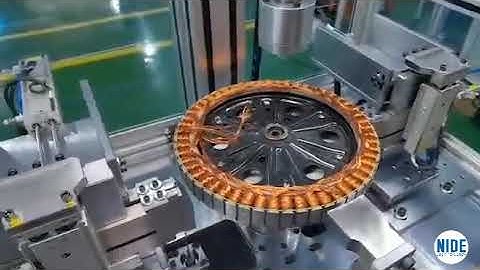 wheel motor insulation wedge inserting machine