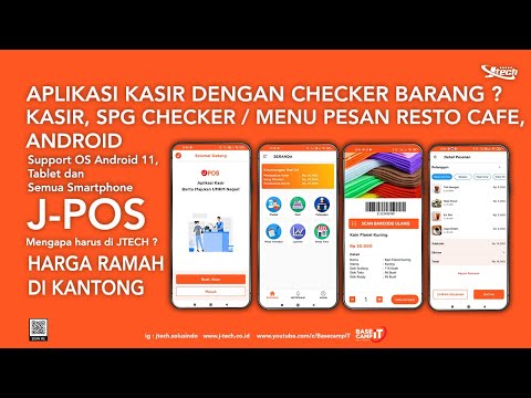 Aplikasi Kasir J-POS CHECKER & MENU RESTO | ANDROID RETAIL & RESTORAN GRATIS PENGGUNAAN 1 BULAN