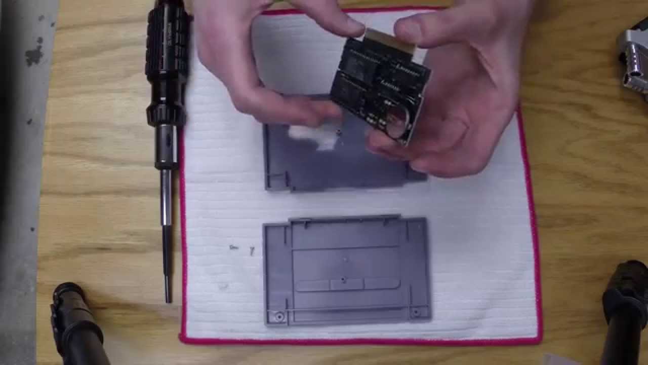 SNES Cartridge disassembly, cleaning, and parts tour YouTube
