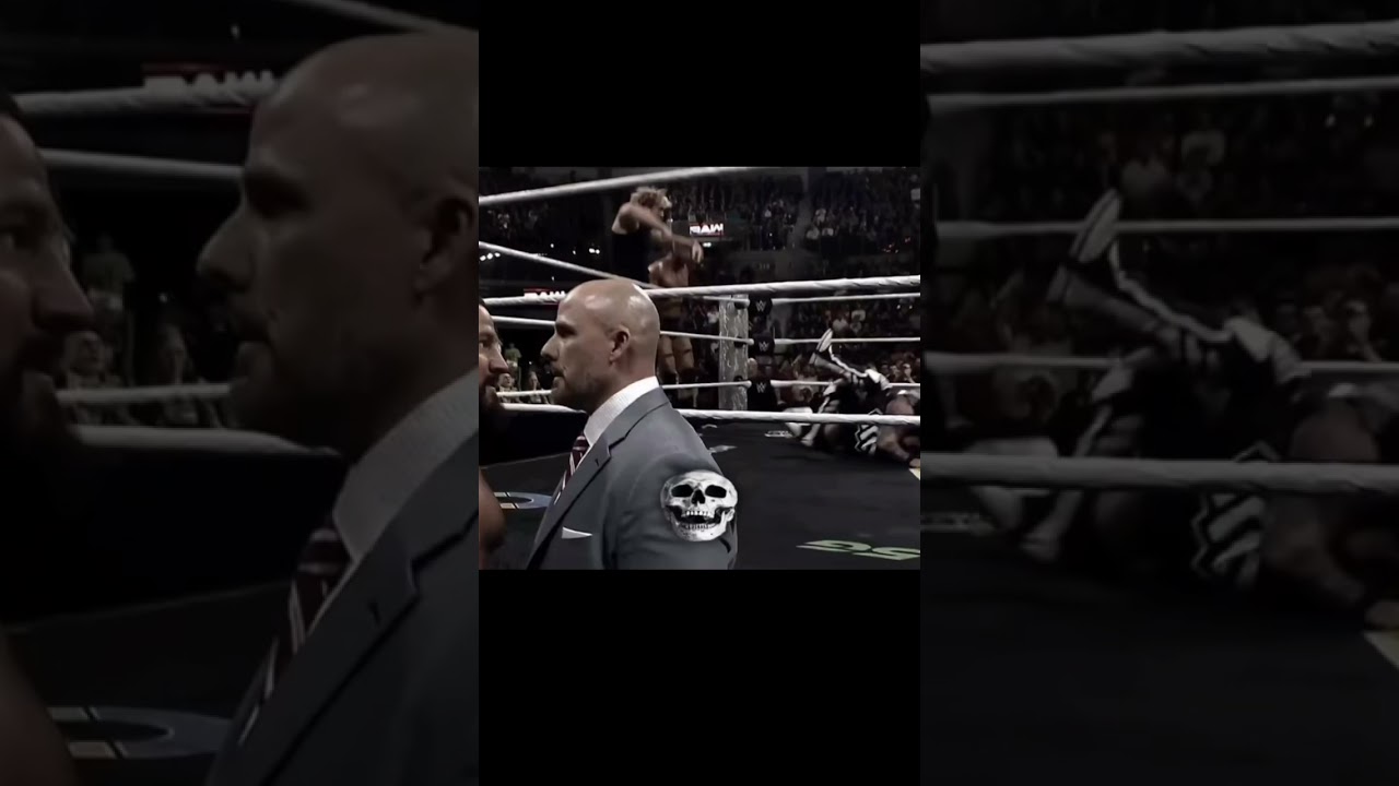 Bron breakker crashes out on raw